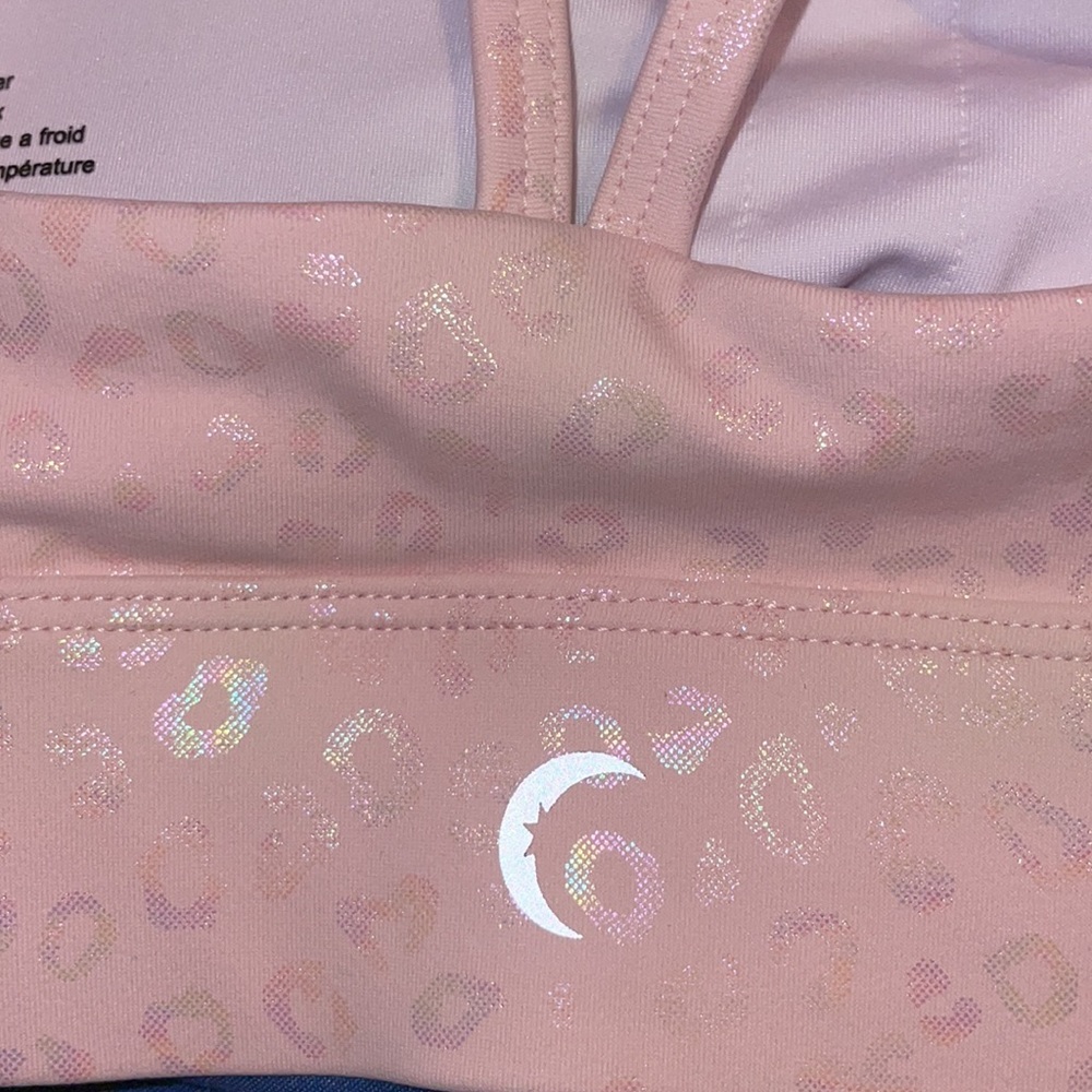 Pink Leopard Unicorn Sports bra Large - Picture 4 of 12